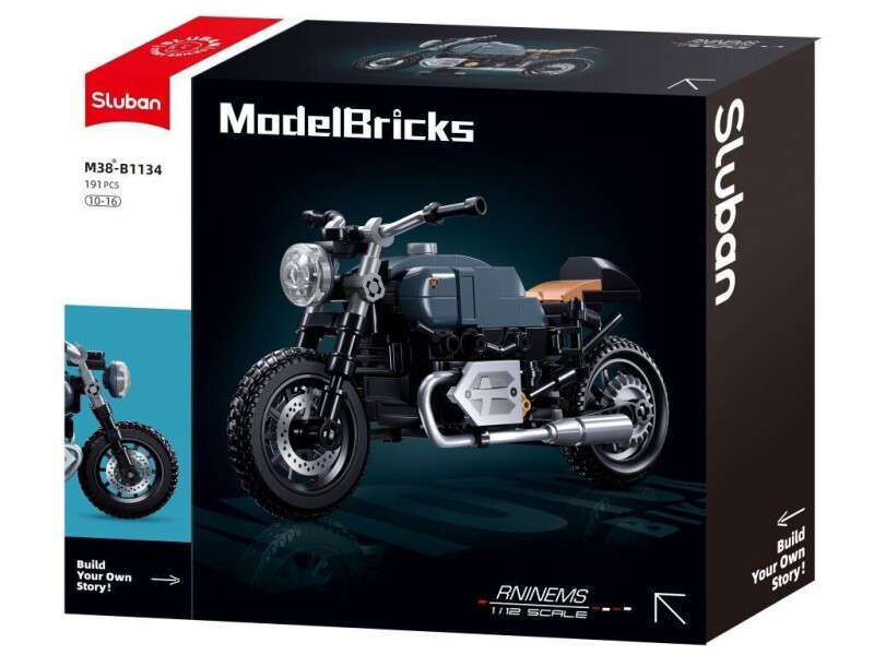 Sluban Model Bricks Motorka Latte